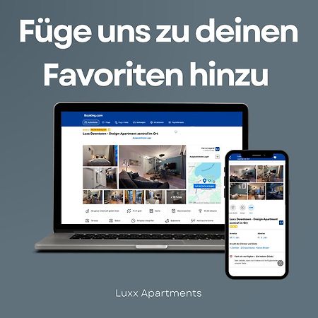 Luxx Downtown - Design-Apartment Zentral Im Ort 巴德茨维什安 外观 照片