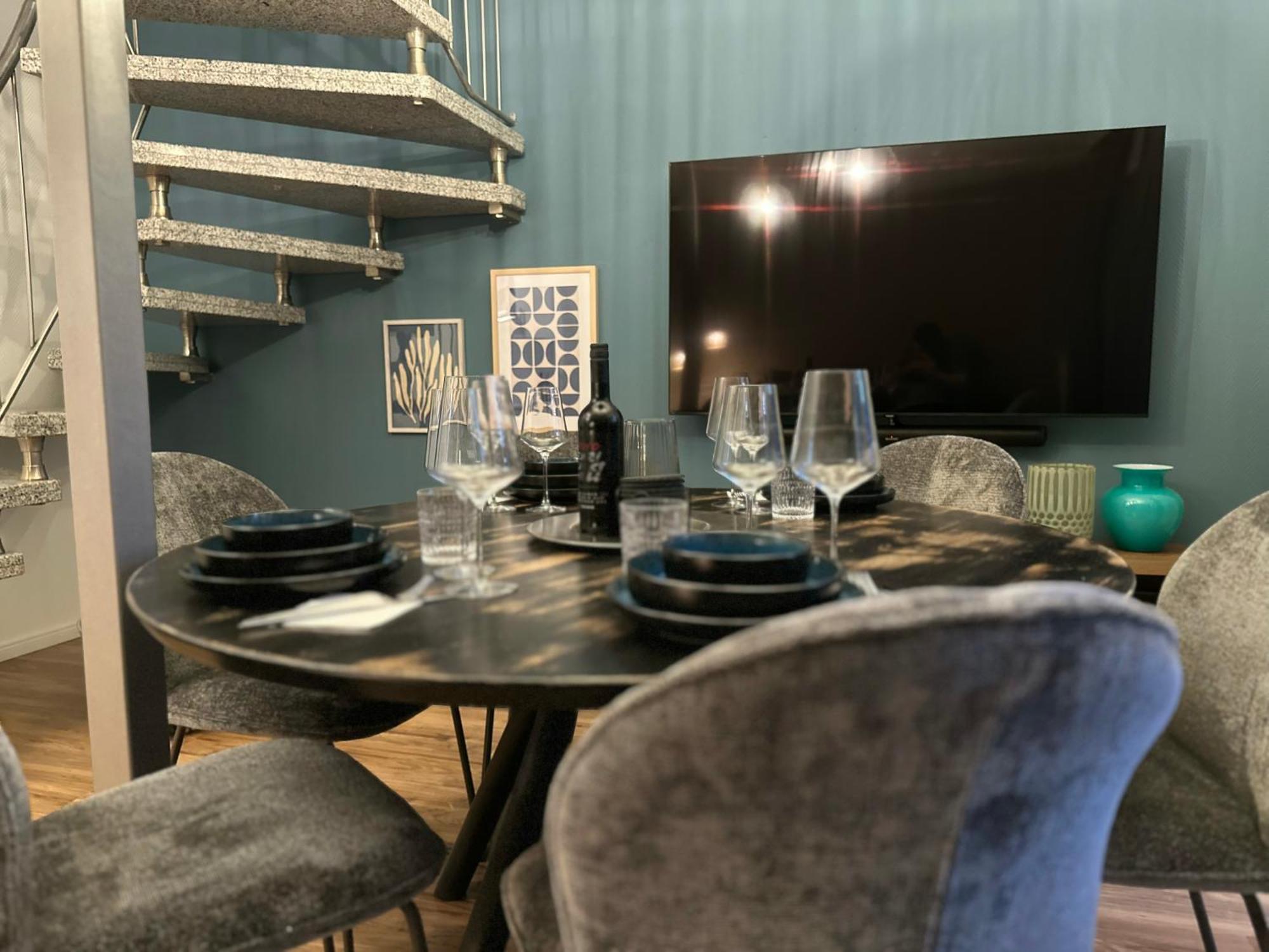 Luxx Downtown - Design-Apartment Zentral Im Ort 巴德茨维什安 外观 照片